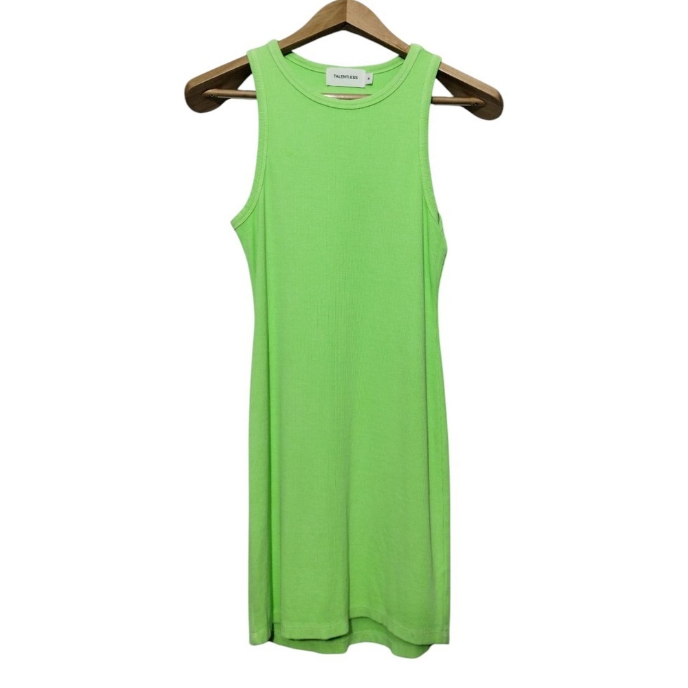 Talentless Modal Ribbed Tank Dress Women's S Sleeveless Athleisure Preppy‎
